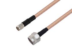 PE3C5532 - N Male to SMA Male Low Loss Cable Using PE-P195 Coax