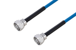 PE3C6175 - Plenum 4.3-10 Male to 4.3-10 Male Low PIM Cable Using SPP-250-LLPL Coax Using Times Microwave Parts