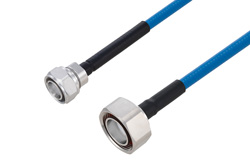 PE3C6186 - Plenum 4.3-10 Male to 7/16 DIN Male Low PIM Cable Using SPP-250-LLPL Coax Using Times Microwave Parts