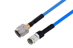 PE3C6266 - 2.4mm Male to 2.92mm Male Cable Using PE-P086HF Coax