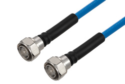 PE3C6380 - Plenum 4.3-10 Male to 4.3-10 Male Low PIM Cable Using SPP-375-LLPL Coax Using Times Microwave Parts