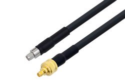 PE3C6450 - SMA Male to SMA Female Low Loss Cable Using LMR-400-DB Coax
