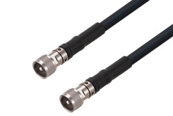 PE3C6465 - UHF Male to UHF Male Low Loss Cable Using LMR-400-DB Coax with Times Microwave Components