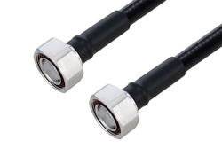 PE3C6511 - Outdoor Rated 7/16 DIN Male to 7/16 DIN Male Low PIM Cable Using SPO-500 Coax Using Times Microwave Parts