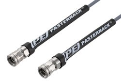 PE3C6639 - 1.85mm Male to 2.4mm Male Cable Using PE-P103 Coax