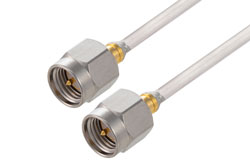 PE3C6642 - SMA Male to SMA Male Cable Using PE-SR405AL Coax