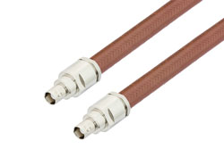 PE3C6998 - BNC Female to BNC Female Cable Using RG393 Coax