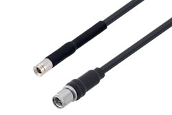 PE3C7475 - 1.0/2.3 Plug to SMA Male Low Loss Cable Using LMR-195 Coax
