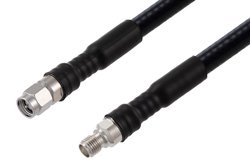 PE3C7865 - SMA Male to SMA Female Low PIM Cable Using 1/4 inch Superflexible Coax