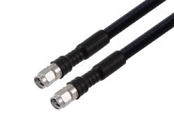 PE3C7942LF - Outdoor Rated SMA Male to SMA Male Low PIM Cable Using SPO-250 Coax , LF Solder