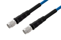 PE3C7976 - SMA Male to SMA Male Low PIM Cable Using TFT-402 Coax Using Times Microwave Components