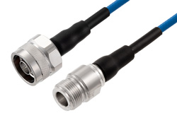 PE3C8001 - N Male to N Female Low PIM Cable Using TFT-5G-402 Coax Using Times Microwave Components
