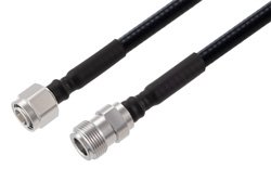 PE3C8061 - 2.2-5 Male to N Female Low PIM Cable Using 1/4 inch Superflexible Coax