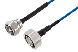 PE3C8247 - 4.3-10 Male to 7/16 DIN Male Low PIM Cable Using TFT-402 Coax Using Times Microwave Components