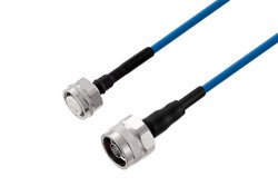 PE3C8389 - 2.2-5 Male to N Male Low PIM Cable Using TFT-5G-402 Coax Using Times Microwave Components