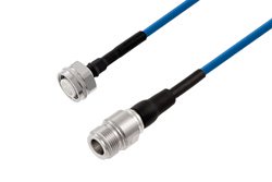 PE3C8391 - 2.2-5 Male to N Female Low PIM Cable Using TFT-5G-402 Coax Using Times Microwave Components
