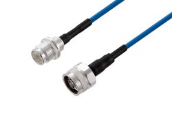 PE3C8393 - 2.2-5 Female to N Male Low PIM Cable Using TFT-5G-402 Coax Using Times Microwave Components