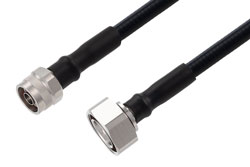 PE3C8496 - 7/16 DIN Male to N Male Cable Using SPF-375 Coax