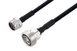 PE3C8507 - 7/16 DIN Female to N Male Cable Using SPO-250 Coax