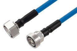 PE3C8519 - 7/16 DIN Male to 7/16 DIN Female Cable Using SPP-375-LLPL Coax