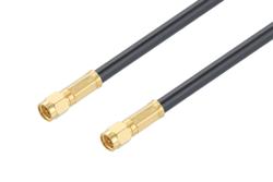 PE3C8638 - SMA Male to SMA Male Low Loss Cable Using LMR-LW240 Coax