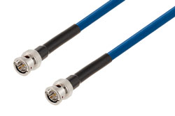 PE3C8741/BL - 75 Ohm BNC Male to 75 Ohm BNC Male 12G SDI Cable Using 75 Ohm 4694R-BL Coax