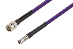 PE3C8815/VL - 75 Ohm BNC Male to 75 Ohm 1.0/2.3 Male 6G SDI Cable Using 75 Ohm 1694A-VL Coax