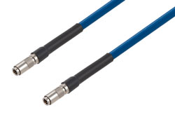PE3C8818/BL - 75 Ohm 1.0/2.3 Male to 75 Ohm 1.0/2.3 Male 6G SDI Cable Using 75 Ohm 1694A-BL Coax