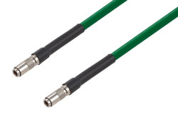 PE3C8818/GR - 75 Ohm 1.0/2.3 Male to 75 Ohm 1.0/2.3 Male 6G SDI Cable Using 75 Ohm 1694A-GR Coax