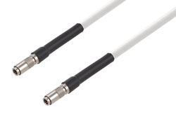 PE3C8818/WH - 75 Ohm 1.0/2.3 Male to 75 Ohm 1.0/2.3 Male 6G SDI Cable Using 75 Ohm 1694A-WH Coax