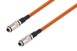 PE3C8875/OR - 75 Ohm 1.0/2.3 Male to 75 Ohm 1.0/2.3 Male 6G SDI Cable Using 75 Ohm 1855A-OR Coax