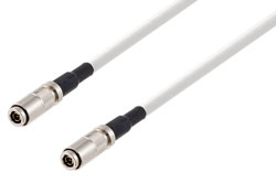 PE3C8875/WH - 75 Ohm 1.0/2.3 Male to 75 Ohm 1.0/2.3 Male 6G SDI Cable Using 75 Ohm 1855A-WH Coax