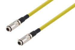 PE3C8875/YW - 75 Ohm 1.0/2.3 Male to 75 Ohm 1.0/2.3 Male 6G SDI Cable Using 75 Ohm 1855A-YW Coax