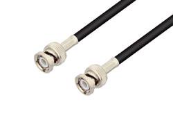 PE3C8936 - BNC Male to BNC Male Low Loss Cable Using LMR-195-UF Coax