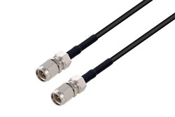PE3C9298 - SMA Male to SMA Male Low Loss Cable Using LMR-100 Coax