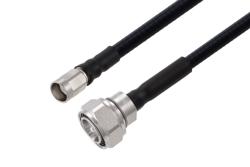 PE3C9378 - Outdoor Rated 4.3-10 Male to NEX10 Male Low PIM Cable Using SPO-250 Coax with Times Microwave Components