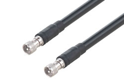 PE3C9398 - UHF Male to UHF Male Low Loss Cable Using LMR-600 Coax with Times Microwave Components