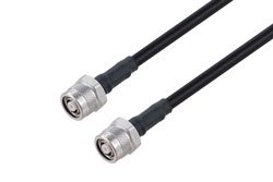 PE3C9819 - Reverse Polarity TNC Plug to Reverse Polarity TNC Plug Low Loss Cable Using TCOM-240 Coax with Times Microwave Components