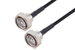 PE3C9823 - 7/16 DIN Male to 7/16 DIN Male Low Loss Cable Using TCOM-240 Coax with Times Microwave Components
