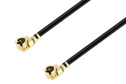 PE3CA1052 - UMCX 2.5 Plug to UMCX 2.5 Plug Cable Using 1.13mm Coax, RoHS