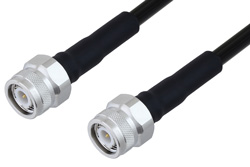 PE3CA1087 - TNC Male to TNC Male Cable Using LMR-240 Coax