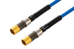 PE3M0395 - BMB Size 8 D38999 Contact Socket to BMB Size 8 D38999 Contact Socket Cable Using PE-P141 Coax with HeatShrink, LF Solder