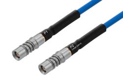 PE3M0397 - BMZ Size 8 D38999 Contact Socket to BMZ Size 8 D38999 Contact Socket Cable Using PE-P141 Coax with HeatShrink, LF Solder
