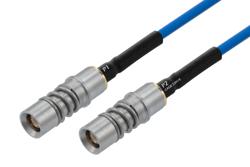 PE3M0399 - BMZ Size 8 D38999 Contact Socket to BMZ Size 8 D38999 Contact Socket Cable Using PE-P086 Coax with HeatShrink, LF Solder