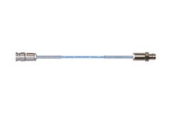 PE3MP2398 - Bend Relief 3-Slot TRB Plug to Bend Relief 3-Lug TRB Jack for 78 Ohm M17/176-00002 Cable