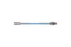 PE3MP2624 - Bend Relief 3-Slot TRB Plug to Bend Relief 3-Lug TRB Bulkhead Non-Insulated Jack  for 78 Ohm PE-30-02001 Cable