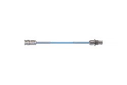 PE3MP2625 - Bend Relief 3-Slot TRB Plug to Bend Relief 3-Lug TRB Bulkhead Jack  for 78 Ohm PE-30-02003 Cable