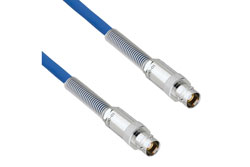 PE3MSA00237 - Halogen Free Bend Relief 3-Lug TRB Jack to Jack for 78 Ohm TWCH-78-2 Cable