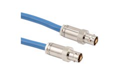 PE3MSA00550 - Lead Free TRB Jack to TRB Jack 1553 Cable Using 78 Ohm PE-30-02001 Coax