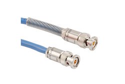PE3MSA00571 - Lead Free 2-Slot TRB Plug to Bend Relief 3-Slot TRB Plug 1553 Twinax Cable Using 78 Ohm PE-30-02001